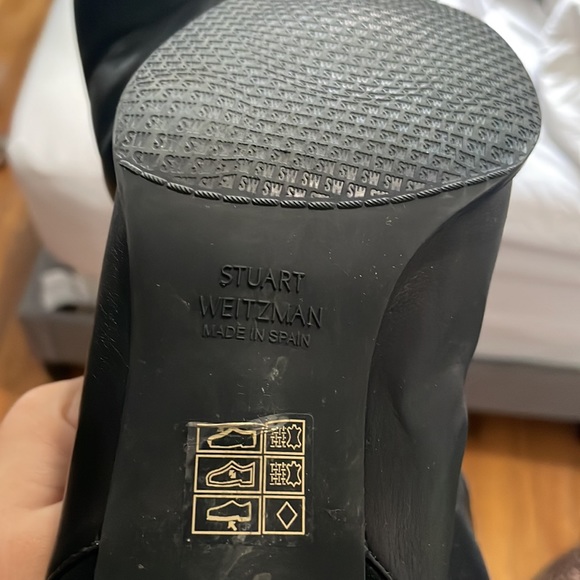 Stuart Weitzman Stand Leather Over-The-Knee Boot - Picture 10 of 11